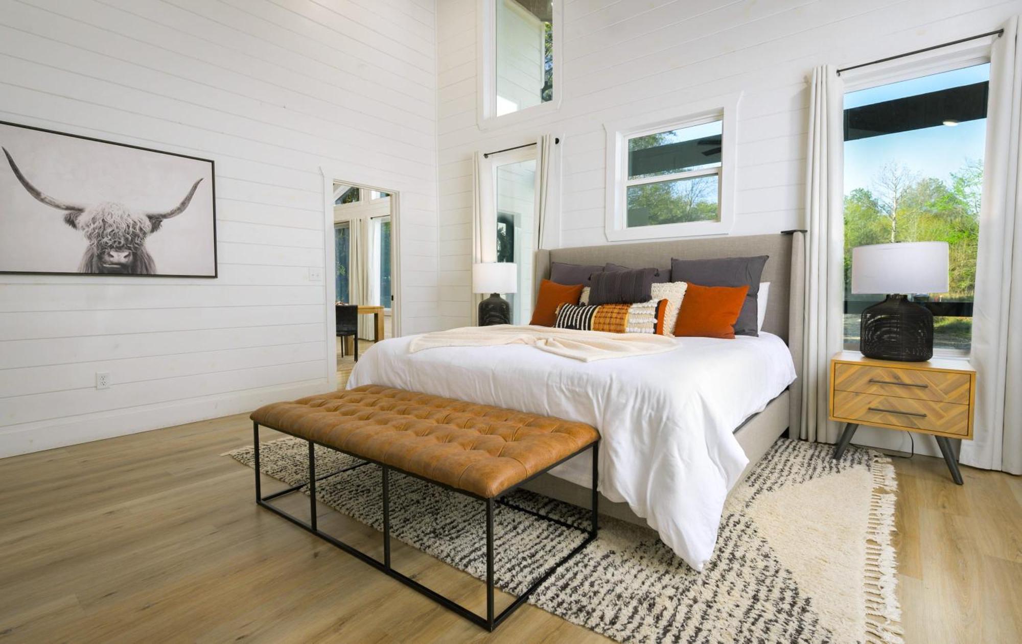 New Farmhouse-Chic Cabin With Hot Tub & Firepit 布罗肯鲍 外观 照片